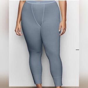 SKIMS NWT Cotton Rib Leggings In Mineral Size XL